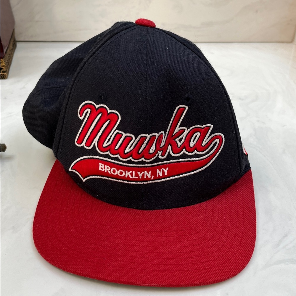 Rare Mishka New York Starter Black and Red Cap. Snap back. New.